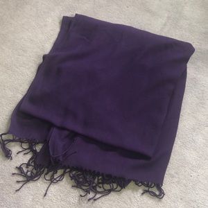 Purple Pashmina Scarf
